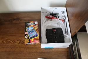 lot 236 image: Lot of (2) Toys - Air Hogs RC Havoc Heli Helicopter Remote Controlled, Shaky Pinball Handheld Game