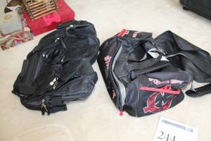 lot 244 image: Lot of (2) Duffel Bags