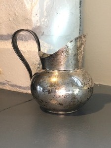 lot 35 image: Signed Vintage GORHAM Sterling Silver Creamer Pitcher