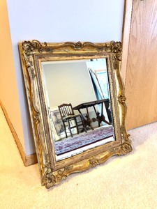 lot 79 image: Ornate Gilt Wood La Barge Wall Mirror