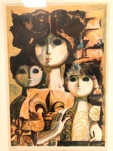 lot 11 image: Vintage 1960s Signed Numbered Lithograph by Listed Artist Jordi Pia Domenech (1917-1996)