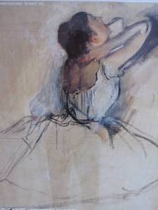 lot 83 image: Framed DEGAS Museum Exhibition Poster
