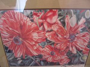 lot 94 image: Framed Signed Wisconsin Chamber Orchestra Poster