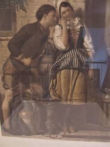 lot 112 image: Excellent Large Framed Hand Printed & Colored Engraving