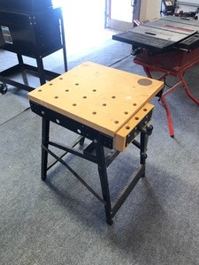 lot 146 image: Portable Folding Workbench Shop Table 