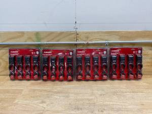 lot 19 image: HUSKY Lot of 4-  6 ft. x 1 in. Cam Buckle Tie-Downs 4-Packs