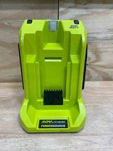 lot 20 image: RYOBI 300-Watt Powered Inverter for 40-Volt Battery (Tool Only)