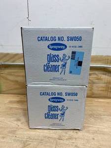 lot 39 image: SPRAYWAY Lot of 2 Cases of-  Glass Cleaner - 19oz (12 Per Case)