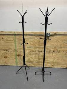 lot 53 image: Lot of 2 Coat Racks