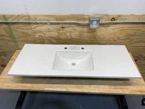 lot 99 image: VANITY TOP 48 12 x 18 34