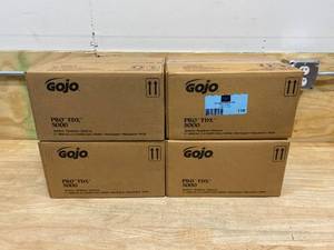 lot 118 image: GOJO Lot of 4 Cases of-  Supro Max (5000 mL) Hand Cleaner Refill (2 per case). Expired 122017