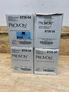 lot 119 image: PROVON Lot of 4 Cases of-  Antibacterial Plum Foam Handwash (4- 700mL bottles per case). Expired 072017