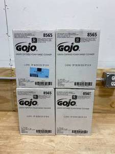 lot 120 image: GOJO Lot of 4 Cases of-  1500 ml Foam Hand Soap Refills (2 per case) Expired 082018