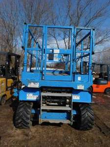 lot 10 image: 2008 Genie GS2668 Rough Terrain Scissor Lift