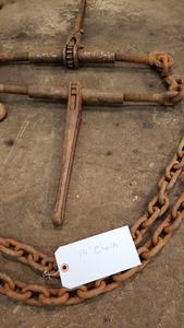 lot 26B image: 14 38 Chain with 2 Binders