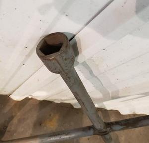 lot 31B image: 4 Way Lug Nut Wrench for Truck Wheels