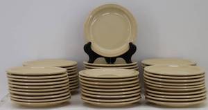 lot 17 image: (60) 6.5 Glass Plates