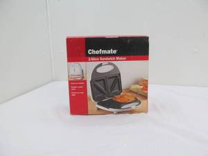 lot 21 image: Chef mate sandwich maker