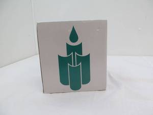 lot 48 image: party lit ceramic fire station