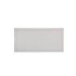 lot 63 image: Weather Grey 3 in. x 6 in. Subway Glossy Ceramic Wall Tile (25 sq ft)