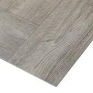 lot 73 image: Grey Wood Parquet 12 in. x 12 in. Residential Peel and Stick Vinyl Tile (60 Sq Ft)