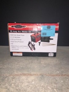 SPEEDWAY 75-Amp Single Phase Arc Welder NOT USED SEE PICS