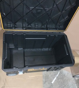 DEWALT AND HUSKY STORAGE TOOL BINS SEE PICS