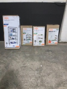 HDX SHELVING AND RACKS OF DIFFERENT SIZES SEE PICS