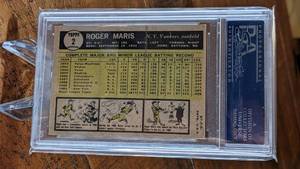 lot 23 image: 1961 Topps #2 Roger Maris Card PSA Authentic