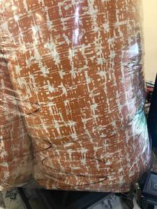 Cotton Percale Comforter Set 3-Piece 200-Thread Terracotta, 30344C-F-Terracotta