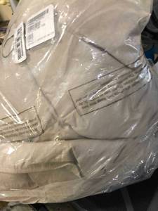 LaCrosse Light Warmth Feather Tan Twin Down Comforter, C3F3-T-FTHR-TAN, NEW