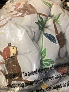 Monkey Business Cotton� Percale Comforter Twin, 30314E-T-MULTI, NEW