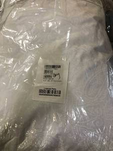 Black Label PrimaLoft Soft Down Alternative King Pillow (1), PO81-K-WHITE, NEW