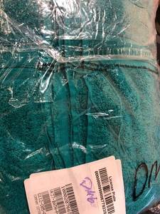 Cotton Paradise Green Solid Turkish Cotton Bath Towel, VK37-BATH-PARGRN, NEW