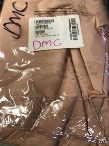Cotton Peach Blossom Solid Percale Full Duvet Cover, DS72-F-PCH-BLSSM, NEW