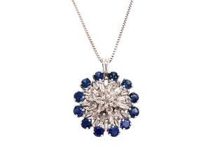 VIDEO Mesmerizing 1.20 ctw Natural Midnight Blue Sapphires and 1.00 ctw Diamonds in a 14k White Gold Necklace $4400 Retail