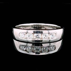 VIDEO A. Jaffe Signed Designer Fine Diamond Ring in 14k White Gold $3750 Retail