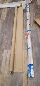 2 Veneta Custom Roller Shades 75.5 x 100 , New