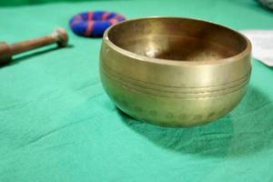 Tibetan Hand Hammered Meditation Singing Bowl Set from the Ohm Store