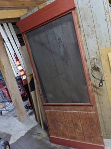 Vintage Screen Door