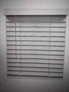 Custom Nien Faux Wood Cordless Window Blind 48 x 58 12