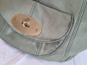 Mulberry Green Leather Handbag