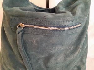 Gianni Chiarini Blue Leather Tote
