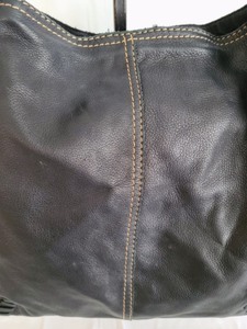 Lucky Brand Black Leather Tote