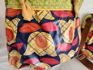 Pair of Fossil Tulip Print Handbags