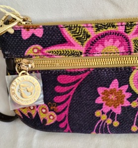New Spartina 449 Linen Wristlet