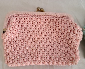 Pair of Vintage Beaded Clutches