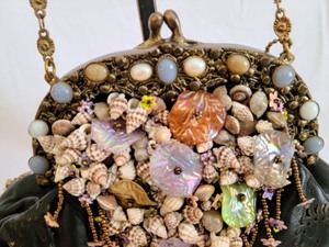 New Mary Frances Beaded Handbag