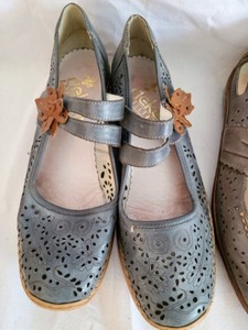 Three Pairs of Rieker Flats