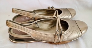 Three Pairs of Metallic Womens Flats